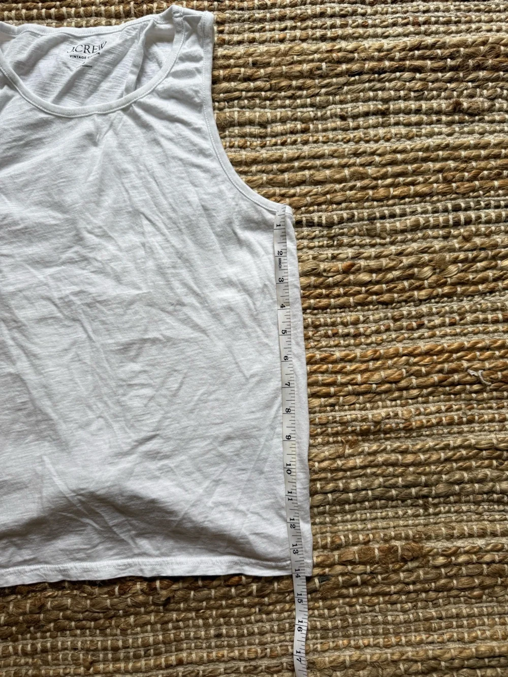 J. Crew White Tank Top - Picture 3 of 5